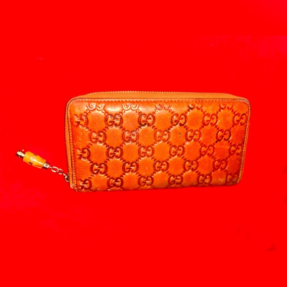 GUCCI Guccissima Leather clutch wallet - Picture 1 of 11